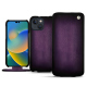 Housse cuir Apple iPhone 14 - Violet Patine