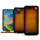 Funda de piel Apple iPhone 14 - Fauve Patine
