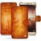 Housse cuir Huawei Mate 9 - Orange Patine