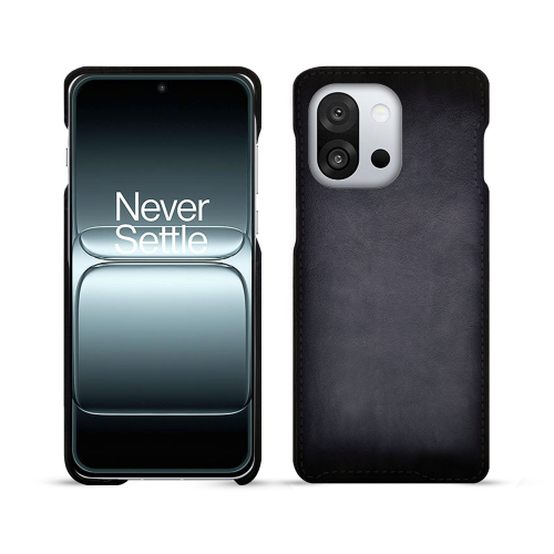 Coque premium OnePlus 13T – Protection cuir sur‑mesure NoreveGris Patine