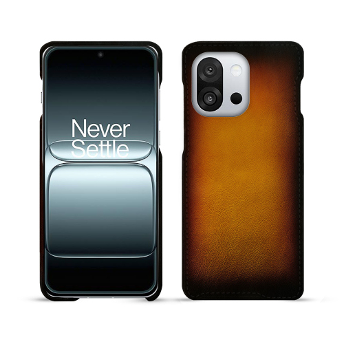 Funda premium OnePlus 13T – Protección de cuero a medida NoreveFauve Patine