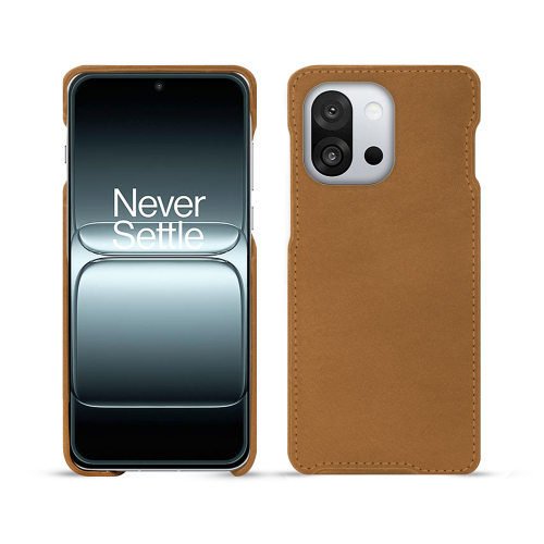 OnePlus 13T Premium Case – Custom-made Leather Protection by NoreveCastan esparciate ( Pantone #824F2A )