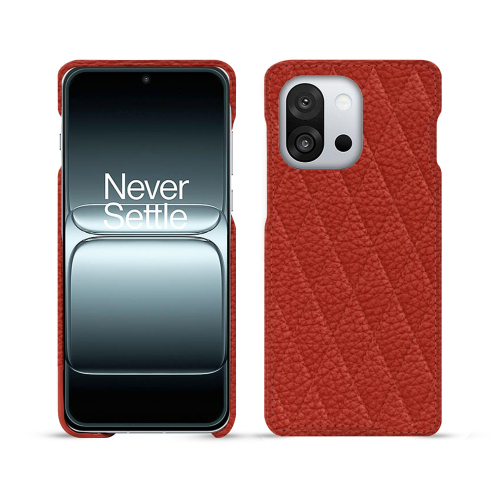 OnePlus 13T  premium 保护壳 – Noreve 定制皮革保护套Papaye - Couture ( Pantone #b54317 ) 