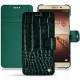 Custodia in pelle Huawei Mate 9 - Crocodile pino