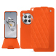 Funda de piel OnePlus 13T - Orange fluo - Couture ( Pantone #ff5406 ) 
