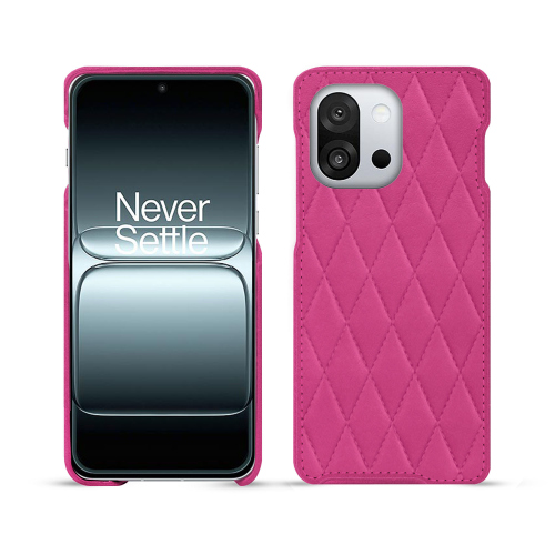 OnePlus 13T  premium 保护壳 – Noreve 定制皮革保护套Rose BB - Couture ( Pantone #DB599F )