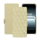 Custodia in pelle OnePlus 13T - Beige - Couture ( Nappa - Pantone #ceb888 ) 