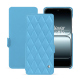 OnePlus 13T leather case - Bleu ciel - Couture ( Nappa - Pantone #abcae9 ) 