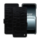硬质真皮保护套 OnePlus 13T - Crocodile nero ( Noir / Black) 