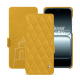 Capa em pele OnePlus 13T - Jaune soulèu - Couture ( Pantone #F3B934 )