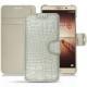 Funda de piel Huawei Mate 9 - Crocodile milk