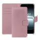 Étui portefeuille cuir Oneplus 13T - Rose ( Nappa - Pantone #efbae1 ) 