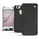 Huawei Nova leather case - Noir ( Nappa - Black ) 