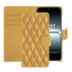 Lederschutzhülle Oneplus 13T - Or Maïa - Couture ( Pantone 871C ) 