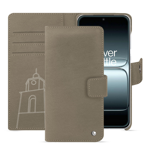 OnePlus 13T Wallet Case - Luxury and premium protection | NoreveDarboun sabla ( Pantone #BCB1A1 )