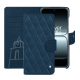 Custodia in pelle Oneplus 13T - Blu mediterran - Couture ( Pantone #0E3043 )