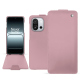 OnePlus 13T leather case - Rose ( Nappa - Pantone #efbae1 ) 