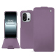 OnePlus 13T leather case - Lilas ( Nappa - Pantone #b9a3e3 ) 