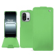 Custodia in pelle OnePlus 13T - Vert olive ( Nappa - Pantone #a7c58e ) 