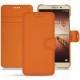 硬质真皮保护套 Huawei Mate 9 - Orange PU