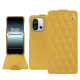 Housse cuir OnePlus 13T - Mimosa - Couture ( Pantone #b39437 ) 