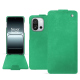 OnePlus 13T leather case - Menthe vintage ( Pantone #37b375 ) 