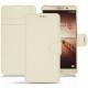 Lederschutzhülle Huawei Mate 9 - Blanc PU