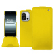 レザーケース OnePlus 13T - Jaune fluo ( Pantone #c9ff57 ) 