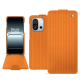 Funda de piel OnePlus 13T - Abaca arancio ( Pantone #d77540 )