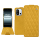Funda de piel OnePlus 13T - Jaune soulèu - Couture ( Pantone #F3B934 )