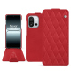 Custodia in pelle OnePlus 13T - Rouge troupelenc - Couture ( Pantone #AB191A )