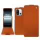 Housse cuir OnePlus 13T - Orange vibrant ( Pantone #e36b39 ) 