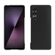 Custodia in pelle Sony Xperia 1 VII - Noir ( Nappa / Black ) 