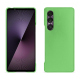 Sony Xperia 1 VII leather cover - Vert olive ( Nappa - Pantone #a7c58e ) 