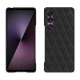 Custodia in pelle Sony Xperia 1 VII - Noir - Couture ( Nappa - Black ) 