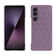Funda de piel Sony Xperia 1 VII - Lilas - Couture ( Nappa - Pantone #b9a3e3 ) 