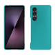 Custodia in pelle Sony Xperia 1 VII - Bleu fluo