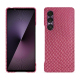 Funda de piel Sony Xperia 1 VII - Serpent ciclamino ( Pantone #9E4C6E ) 