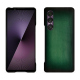 Capa em pele Sony Xperia 1 VII - Vert Patine