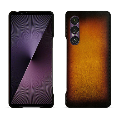 Funda premium para Sony Xperia 1 VII | Funda de cuero de lujo NoreveFauve Patine