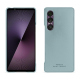 Sony Xperia 1 VII leather cover - Bleu Ciel PU ( Pantone #abcae9 )