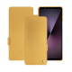Sony Xperia 1 VII leather case - Or Maïa ( Pantone 871C ) 