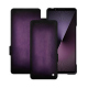 Lederschutzhülle Sony Xperia 1 VII - Violet Patine
