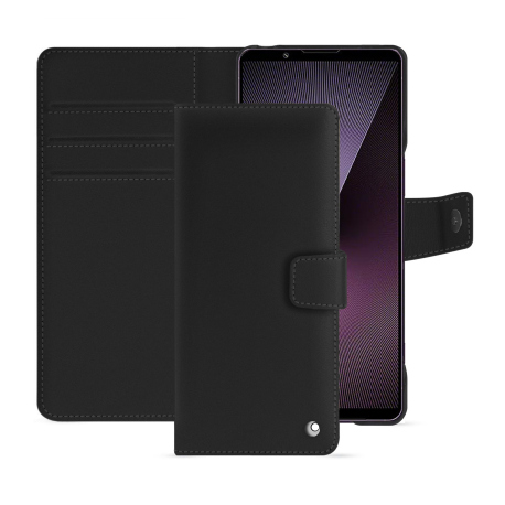 Sony Xperia 1 VII leather wallet case