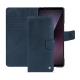 Capa de couro para carteira Sony Xperia 1 VII - Jean vintage ( Pantone #2f414f  ) 
