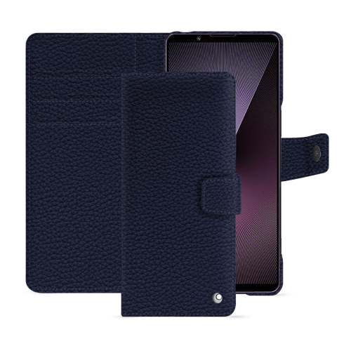 Custodia a portafoglio Sony Xperia 1 VII – Lusso e protezione | NoreveCobalt ( Pantone #2b253f ) 
