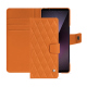 Sony Xperia 1 VII leather wallet case - Orange - Couture ( Nappa - Pantone #ff9351 ) 