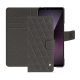 Capa de couro para carteira Sony Xperia 1 VII - Anthracite - Couture ( Pantone #41403c ) 