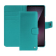 Sony Xperia 1 VII leather wallet case - Bleu fluo