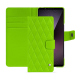Funda de piel para cartera Sony Xperia 1 VII - Vert fluo - Couture ( Pantone #00ab5f ) 